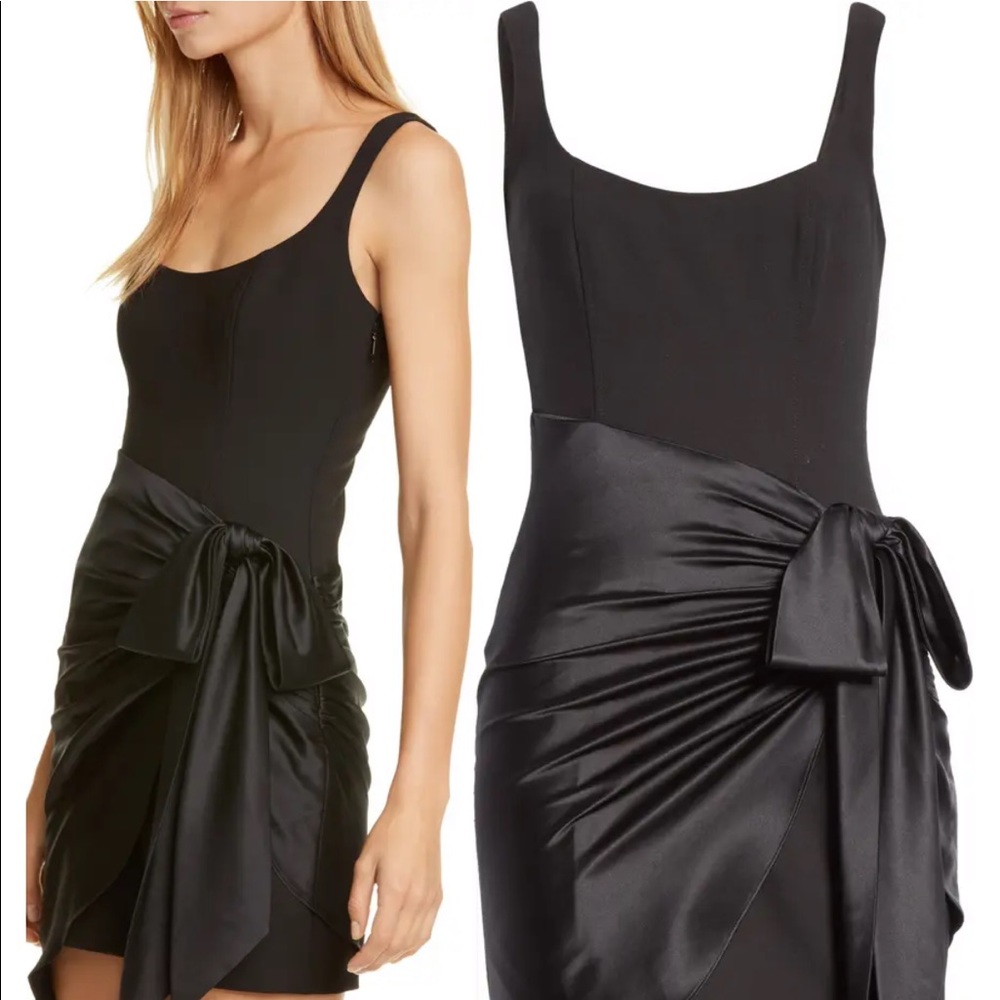 Black Waverly Tie Waist Minidress
CINQ A SEPT